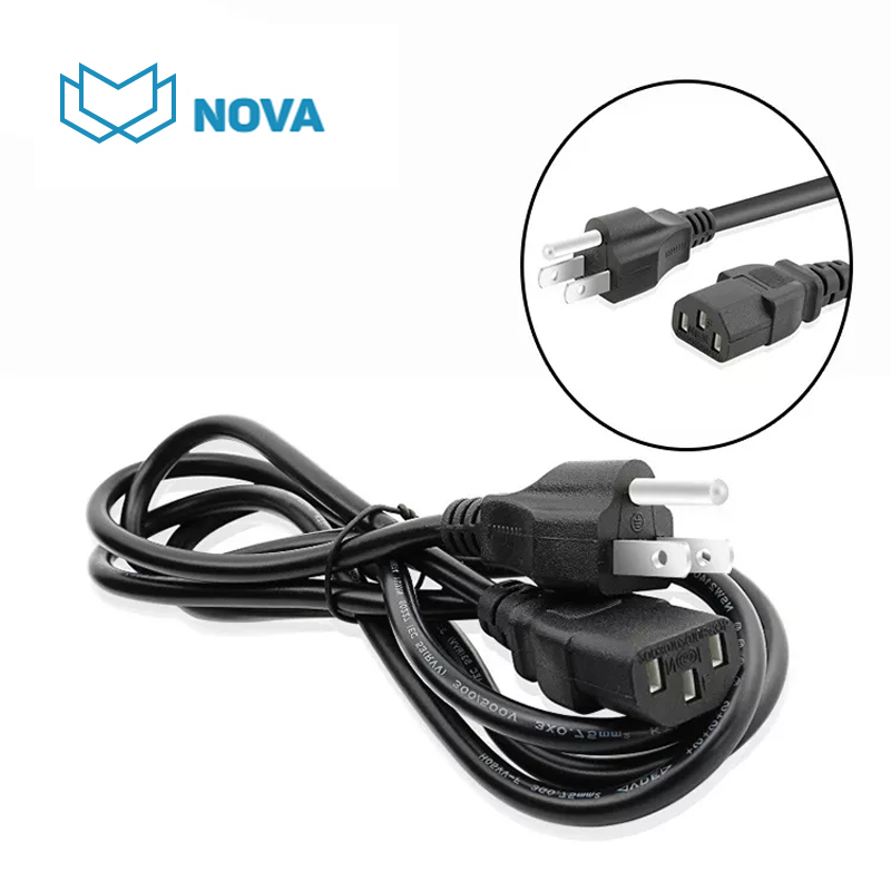 Dây nguồn 3 chân C13 dài 3m Novalink  NV-53006A, 16AWG công xuất 13A chuyên dụng